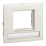 Schneider Electric Thorsman 5970120 (рамка/накладка для модулей Altira/Mosaic, белая, 2 модуля)