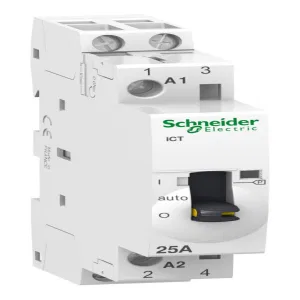 Модульный контактор Schneider Electric iCT 2P 25А 230/220В AC (ШНАЙДЕР) Модульный контактор Schneider Electric iCT 2P 25А 230/220В AC (ШНАЙДЕР)