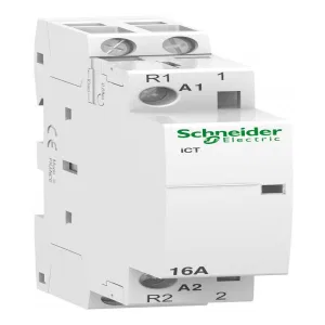 Модульный контактор Schneider Electric iCT 1P 16А 230/12В AC (ШНАЙДЕР) Модульный контактор Schneider Electric iCT 1P 16А 230/12В AC (ШНАЙДЕР)