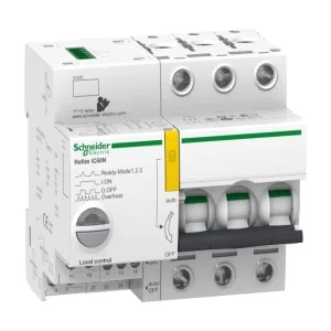 Автоматический выключатель Schneider Electric Acti9 3P 10А (C) 10кА (ШНАЙДЕР) Автоматический выключатель Schneider Electric Acti9 3P 10А (C) 10кА (ШНАЙДЕР)