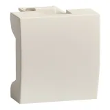 ETK45122E Заглушка 1 модуль белая Ultra, информационная розетка RJ45