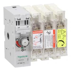 Рубильник с предохранителем Schneider Electric TeSys GS 125А 3P, 22X58 (ШНАЙДЕР) Рубильник с предохранителем Schneider Electric TeSys GS 125А 3P, 22X58 (ШНАЙДЕР)