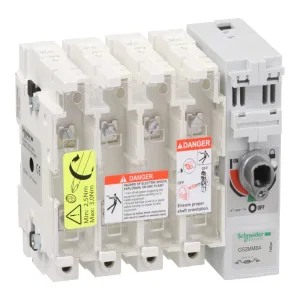 Рубильник с предохранителем Schneider Electric TeSys GS 200А 4P, B1, B2 (ШНАЙДЕР) Рубильник с предохранителем Schneider Electric TeSys GS 200А 4P, B1, B2 (ШНАЙДЕР)