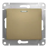 Schneider Electric GSL000417, кнопочный выключатель, 1 клавиша, титан