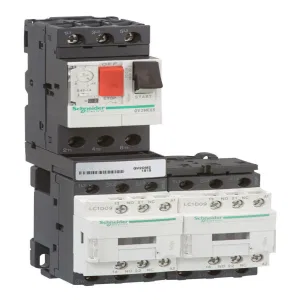 Реверсивный пускатель Schneider Electric TeSys GV2DM 14А, 5.5кВт 400/24В (ШНАЙДЕР) Реверсивный пускатель Schneider Electric TeSys GV2DM 14А, 5.5кВт 400/24В (ШНАЙДЕР)