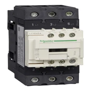 Контактор Schneider Electric TeSys LC1D 3P 65А 400/400В AC 30кВт (ШНАЙДЕР) Контактор Schneider Electric TeSys LC1D 3P 65А 400/400В AC 30кВт (ШНАЙДЕР)