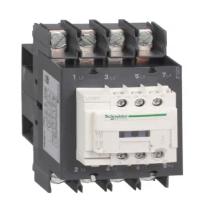 Контактор Schneider Electric TeSys LC1D 4P 80А 400/690В AC (ШНАЙДЕР) Контактор Schneider Electric TeSys LC1D 4P 80А 400/690В AC (ШНАЙДЕР)
