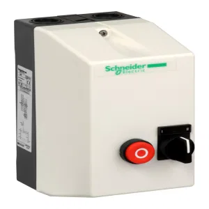 Реверсивный пускатель в корпусе Schneider Electric TeSys LE 25А, 11кВт 400/230В (ШНАЙДЕР) Реверсивный пускатель в корпусе Schneider Electric TeSys LE 25А, 11кВт 400/230В (ШНАЙДЕР)