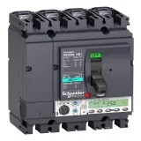 Силовой автомат Schneider Electric Compact NSX, 85кА, 4P, 250А