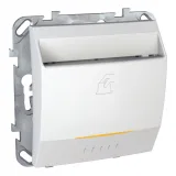 Schneider Electric Unica MGU5.540.18ZD карточный выключатель, белый