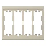 Schneider Electric MERTEN D-LIFE рамка 4-постовая, песочный, MTN4040-6533