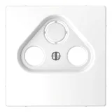 Schneider Electric Merten D-LIFE MTN4123-6035, накладка для ТВ розетки, белый лотос