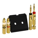 Schneider Electric ВСТАВКА С РАЗЪЕМАМИ HIGH-END X2 MTN464387, черная