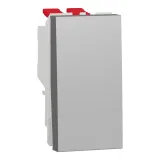 Schneider Electric NU310530 Перекрёстный выключатель, 1 модуль, алюминий