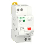 Schneider Electric Resi9 R9D51610 Автоматический выключатель дифференциального тока (АВДТ) 10 А, 10 мА, тип A, кривая отключения C, 2 полюса